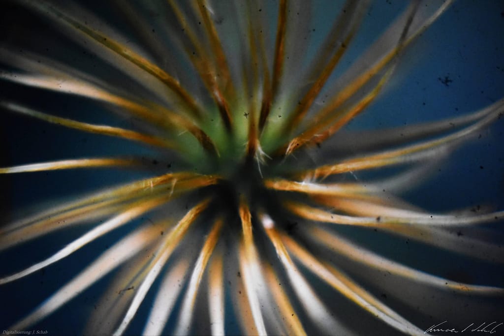 Artfotografie-Dia, Lichtkunst Vincent Schab, 1970er, Lightshow, Lichtshow, Lichtenvironments