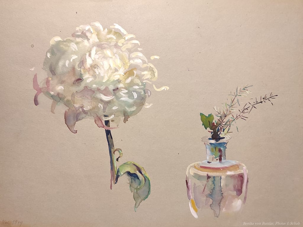 Botanische Malerei - Künstlerin Bertha Treusch von Buttlar-Brandenfels
