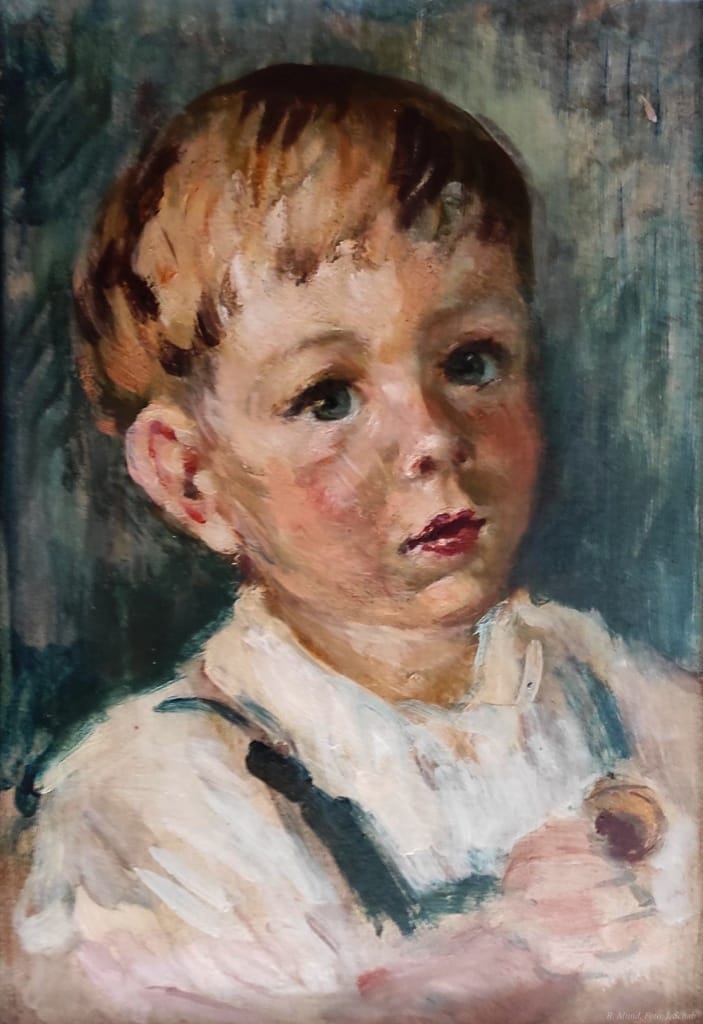 Enkel Vincent, gemalt von Richard Mund