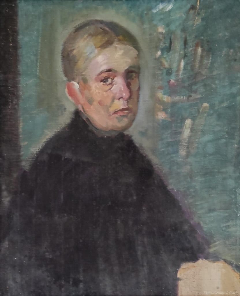 Mutter Theresia John, gemalt von Richard Mund
