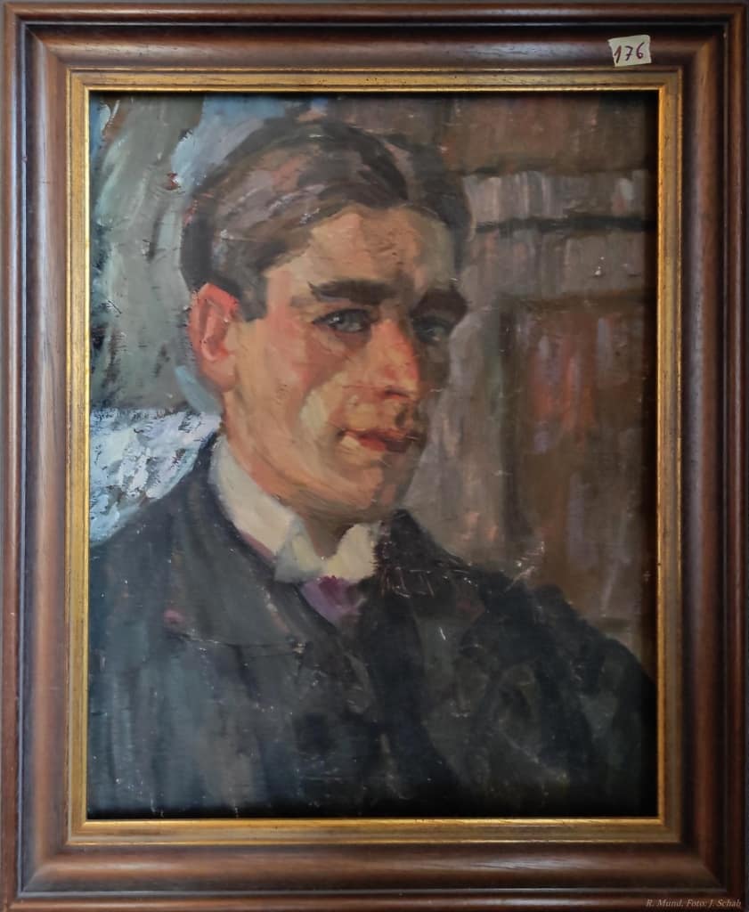 Richard Mund - Selbstportrait. 