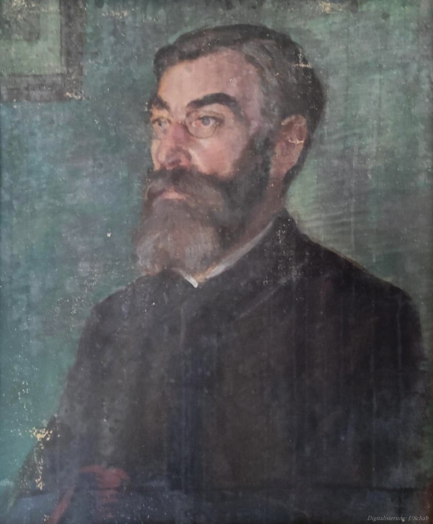 Vater Jakob Mund, gemalt von Richard Mund