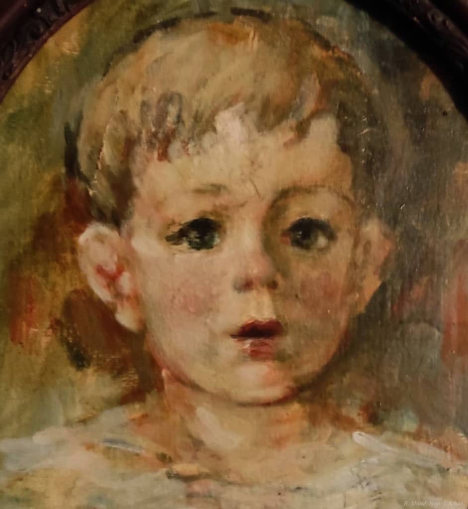 Enkel Vincent, gemalt von Richard Mund